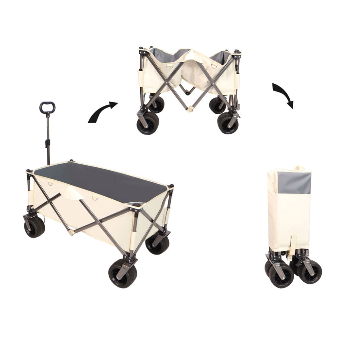Extra Long Collapsible Wagons Carts