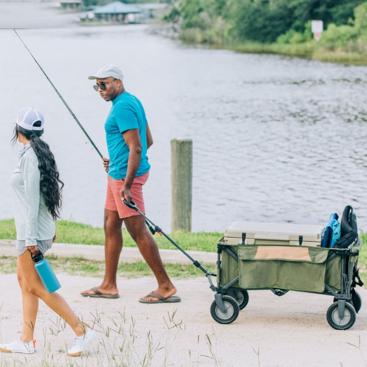 Folding Utility Garden Cart Wagon for Sports