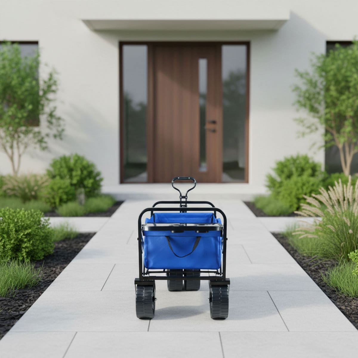Outdoor Camping Foldable Wagon Cart