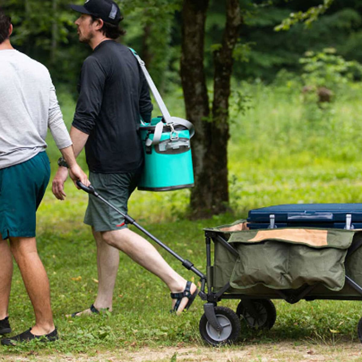 Folding Utility Garden Cart Wagon for Sports