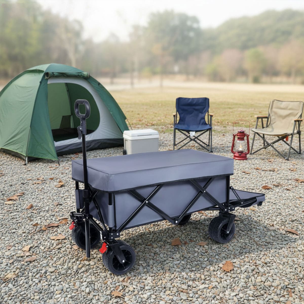 All-Terrain Folding Utility Heavy-Duty Shopping Cart