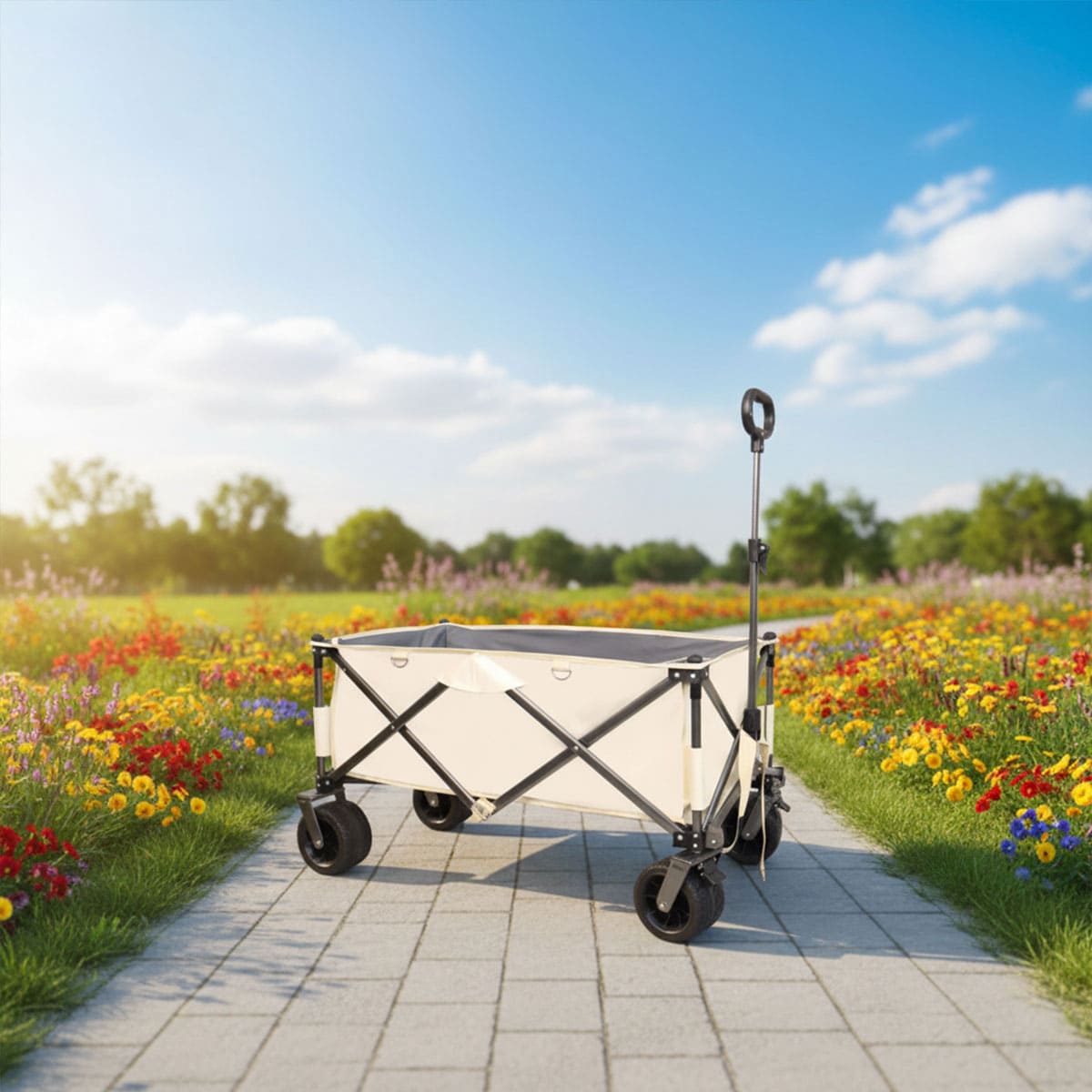 Extra Long Collapsible Wagons Carts