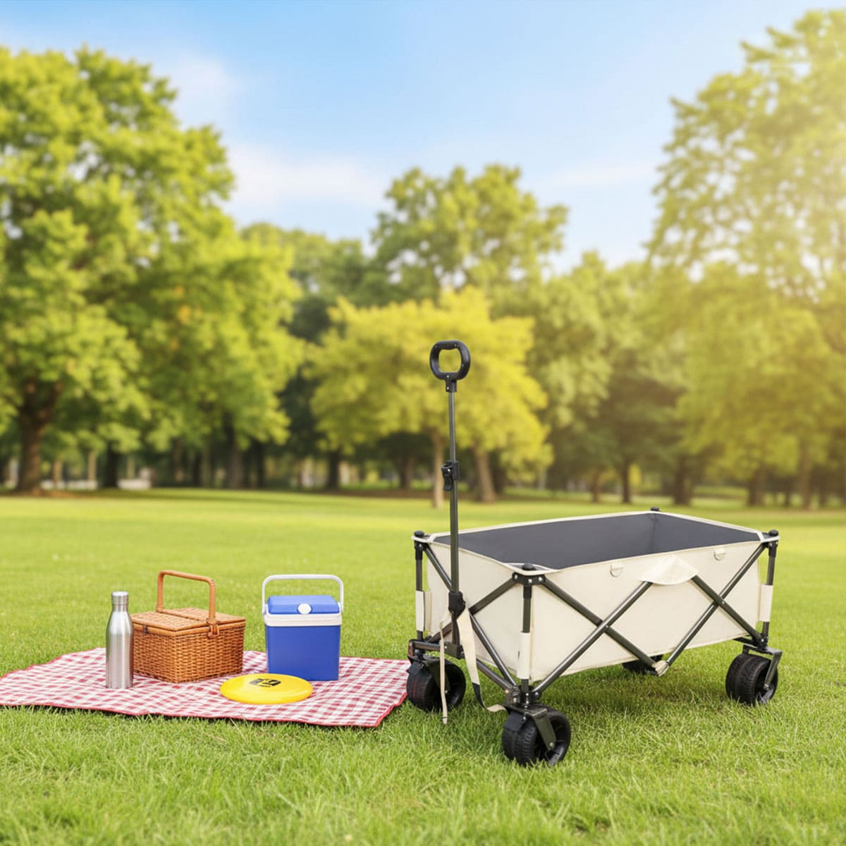 Extra Long Collapsible Wagons Carts