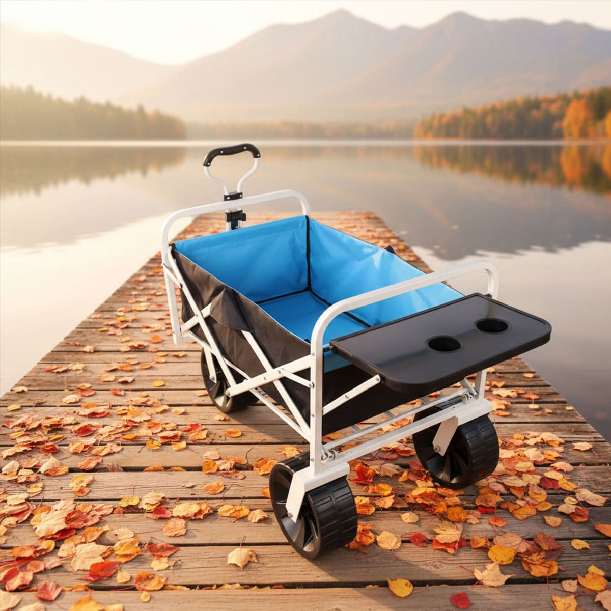Folding Wagon Garden Shopping Beach Cart