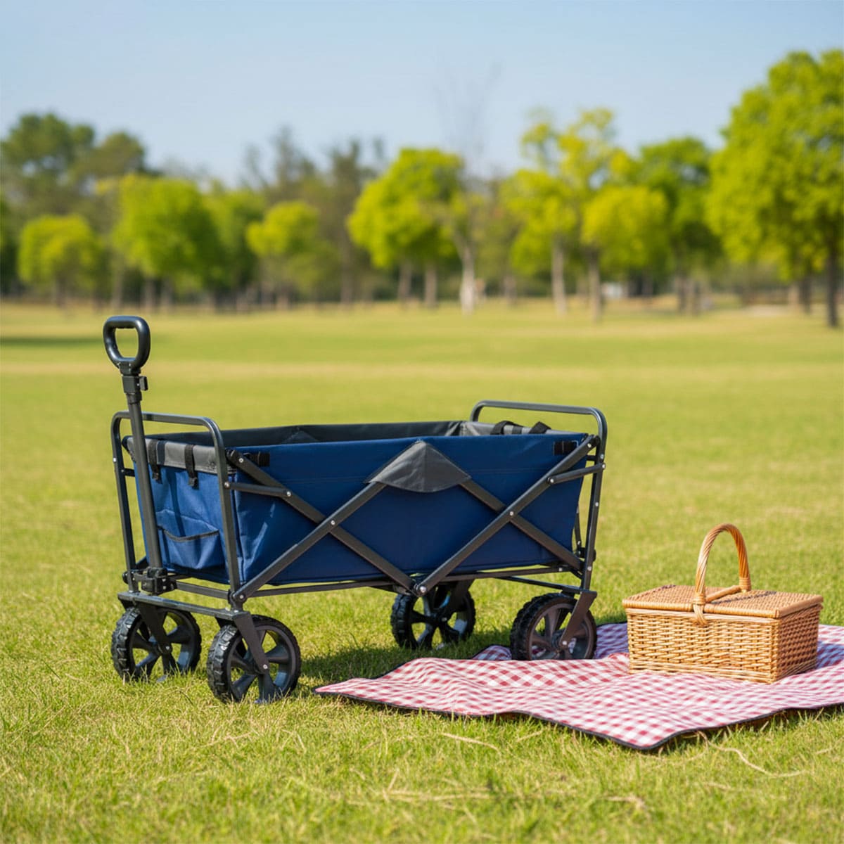 Foldable Roll Container Station Wagon