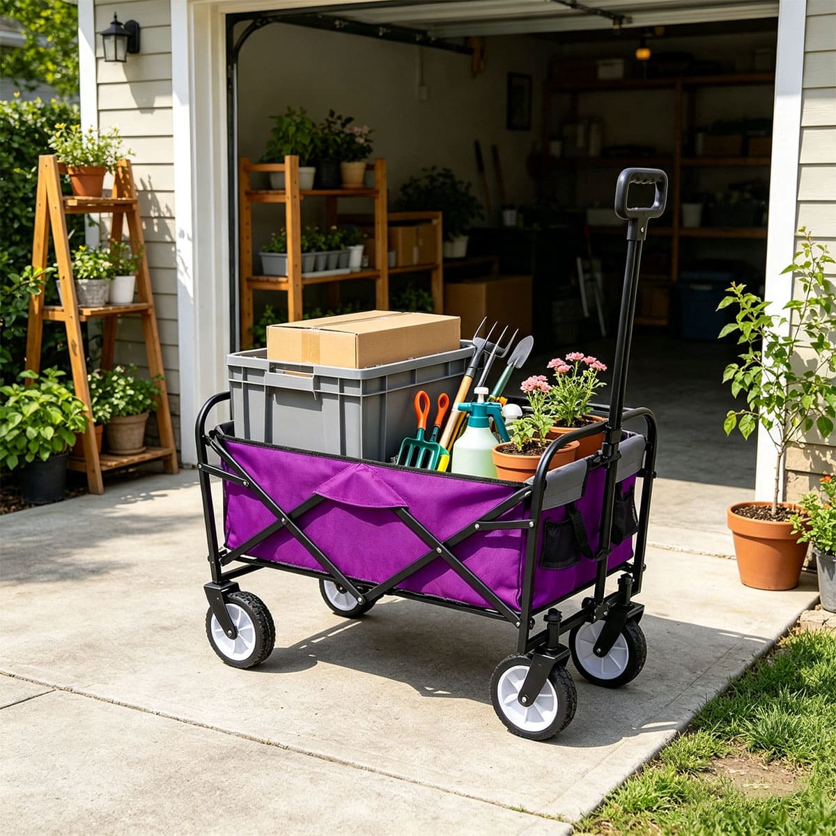 Lightweight Portable Utility Cart