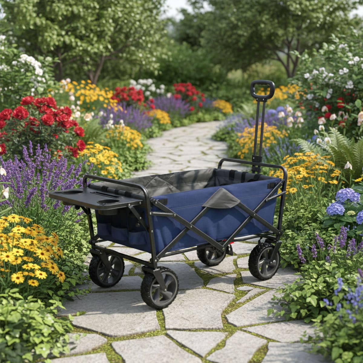 Foldable Roll Container Station Wagon