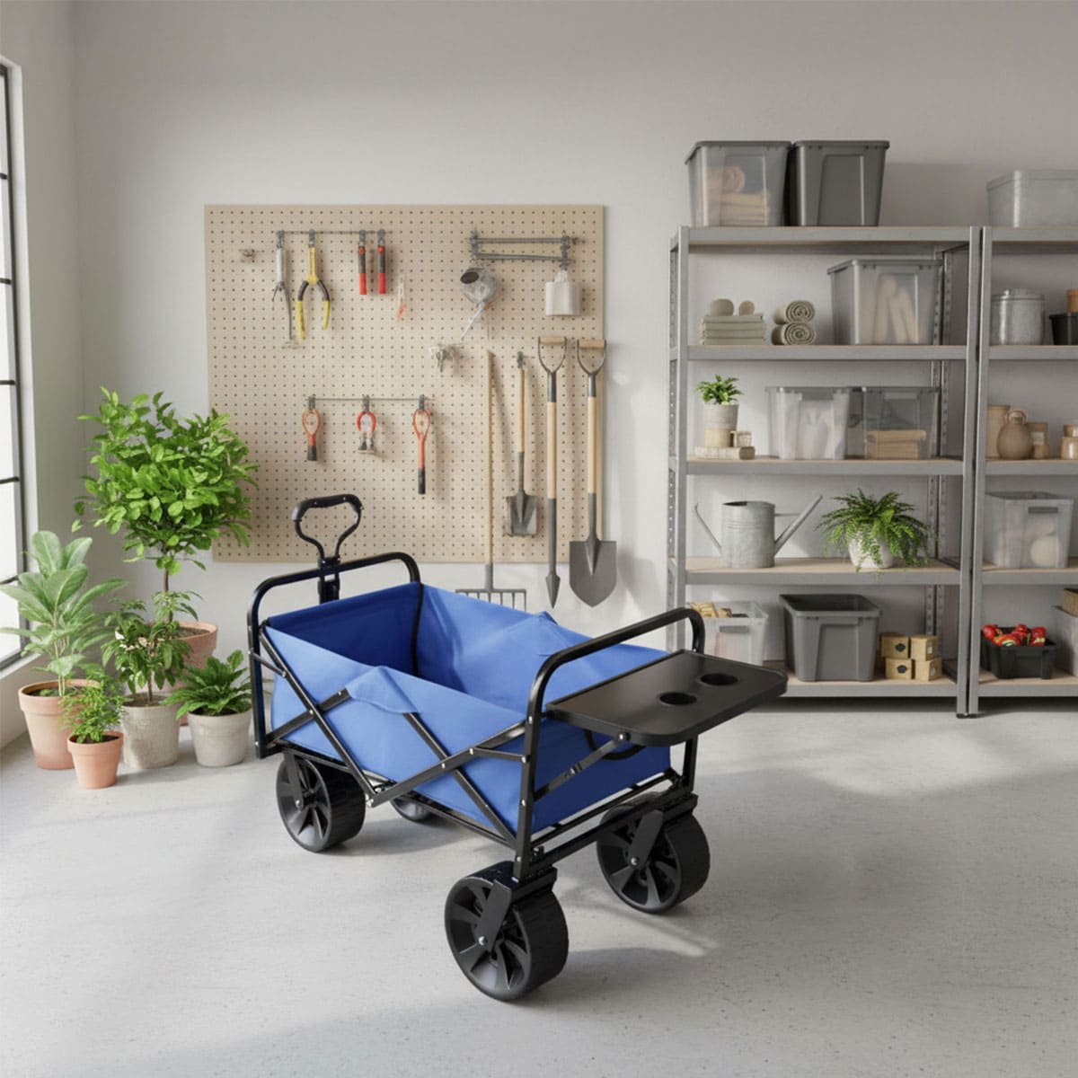Outdoor Camping Foldable Wagon Cart