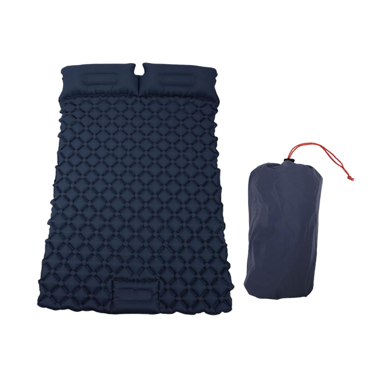 Camping Air Bed with Built-in Pillow