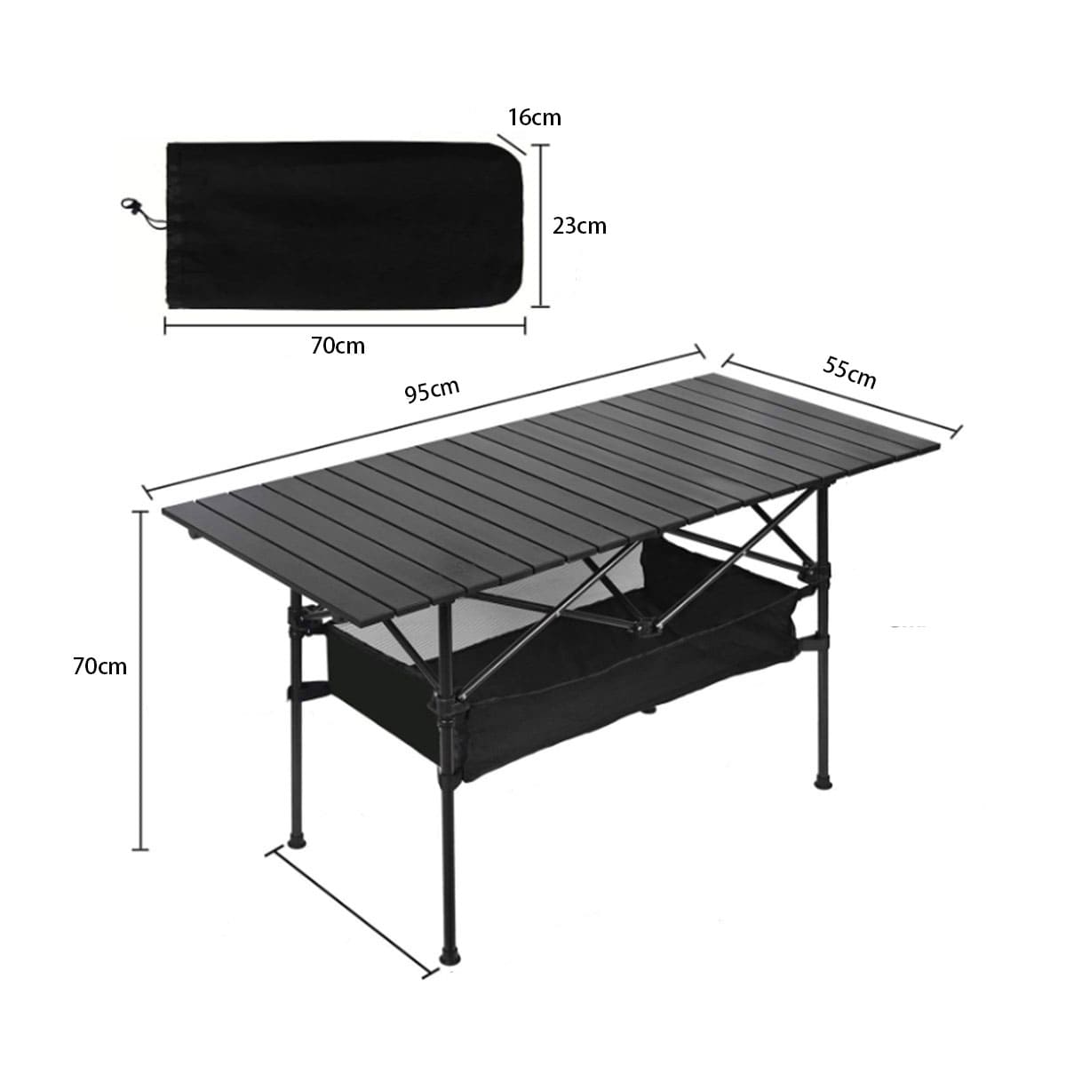 Large Size Outdoor Folding Camping Table