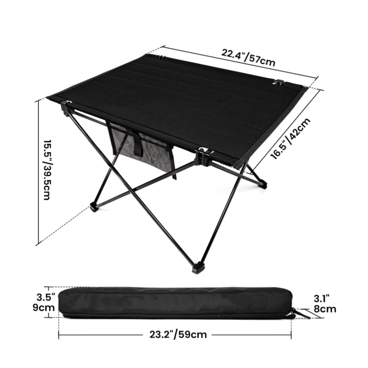 Folding Outdoor Aluminum Camping Table