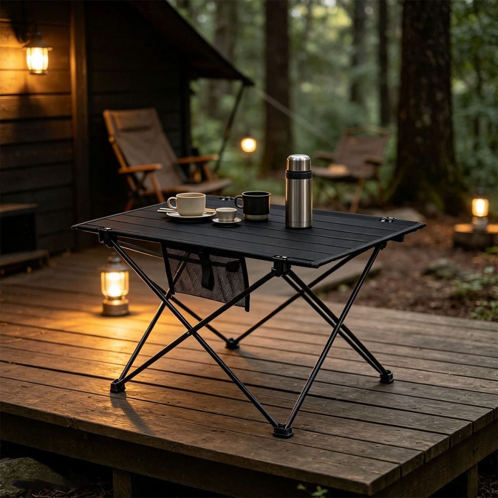 Folding Outdoor Aluminum Camping Table