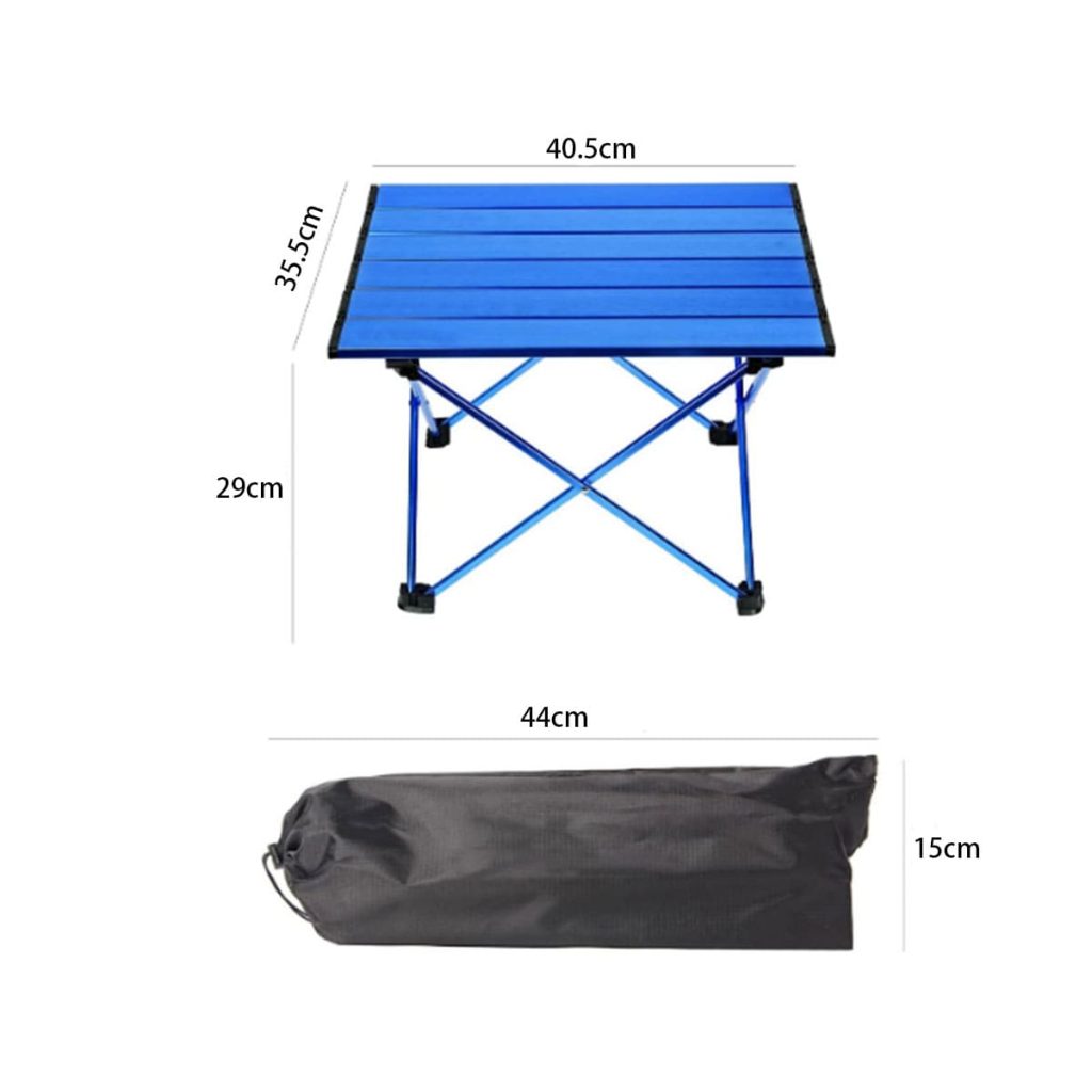 Outdoor hiking picnic chair on the beach