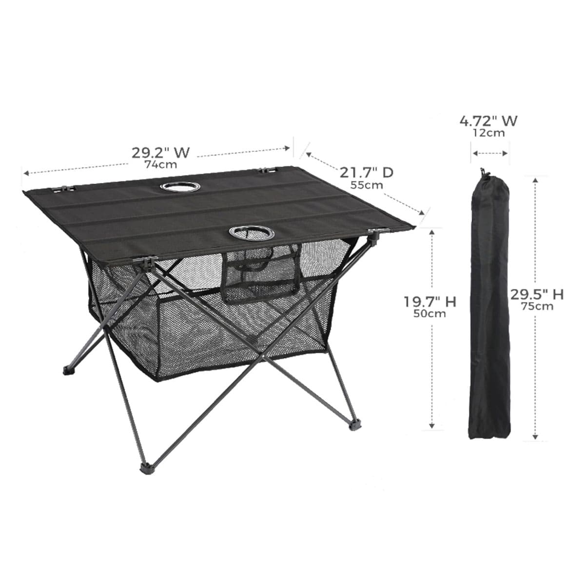 Portable Lightweight Folding Camping Table