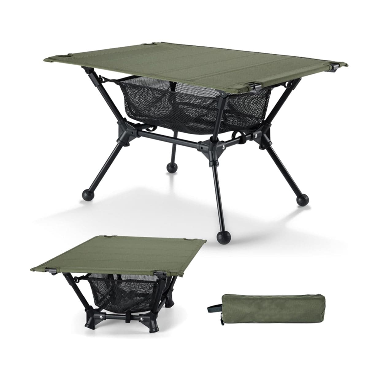 Lightweight portable folding table