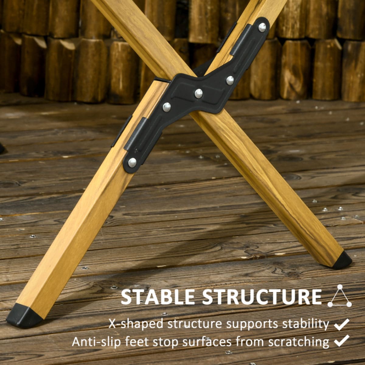Bamboo Folding Camping Table