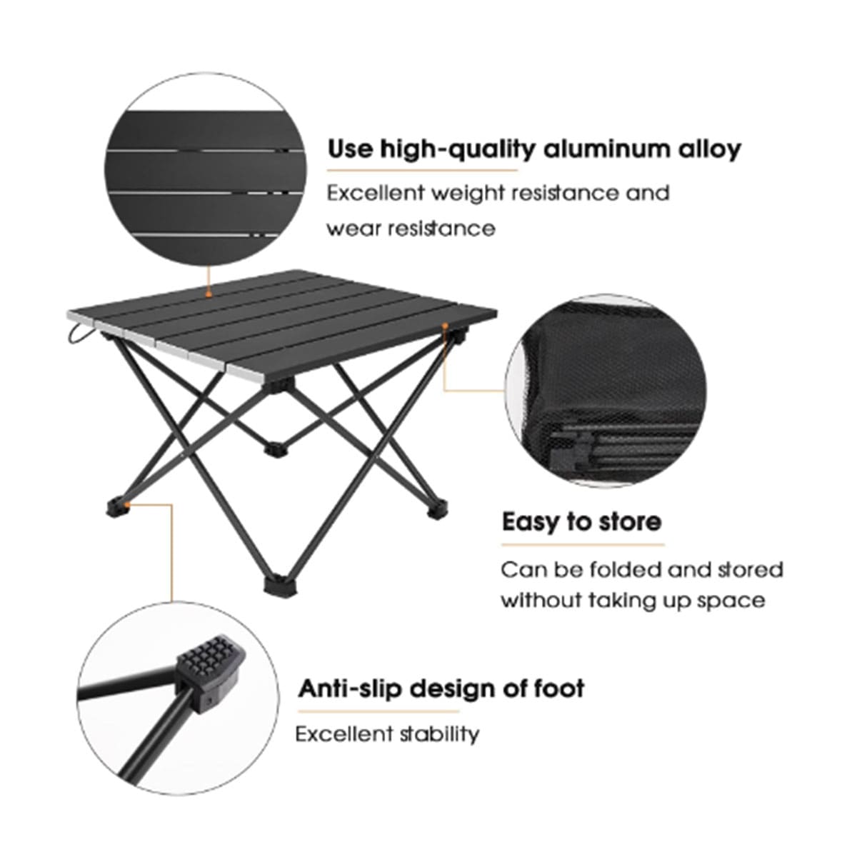 Outdoor Aluminum Camping Table