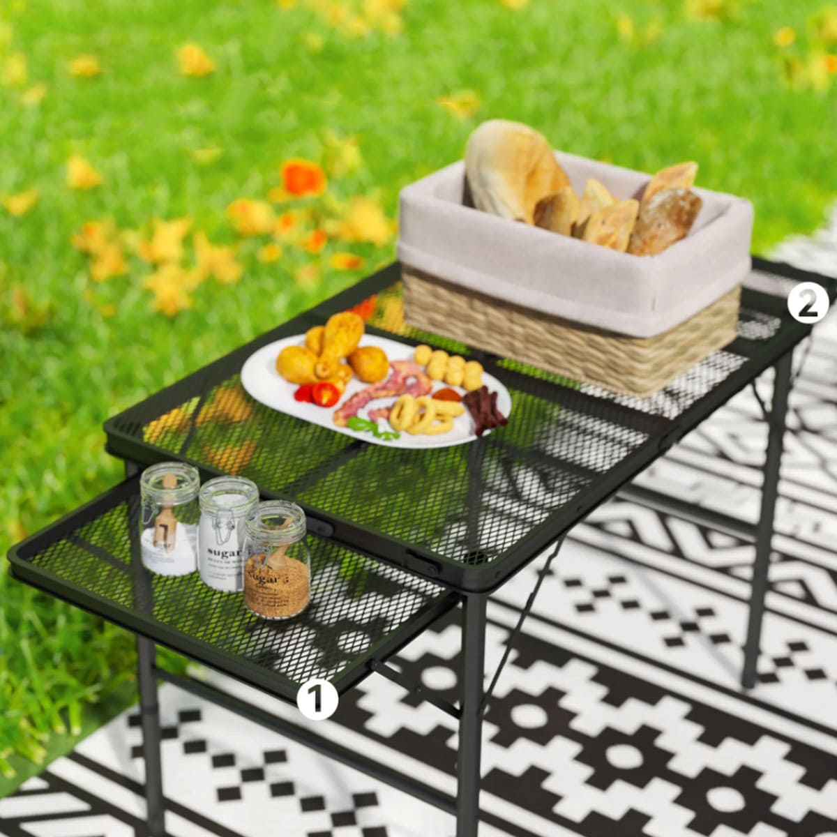 Portable Camping BBQ Table