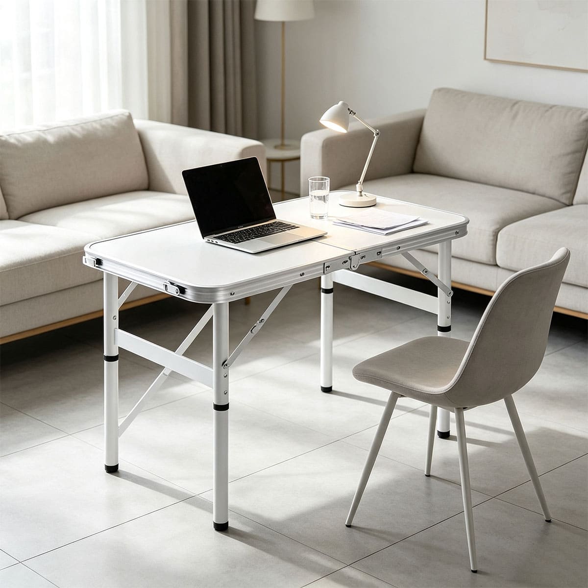 Lightweight Aluminum Folding Camping Table