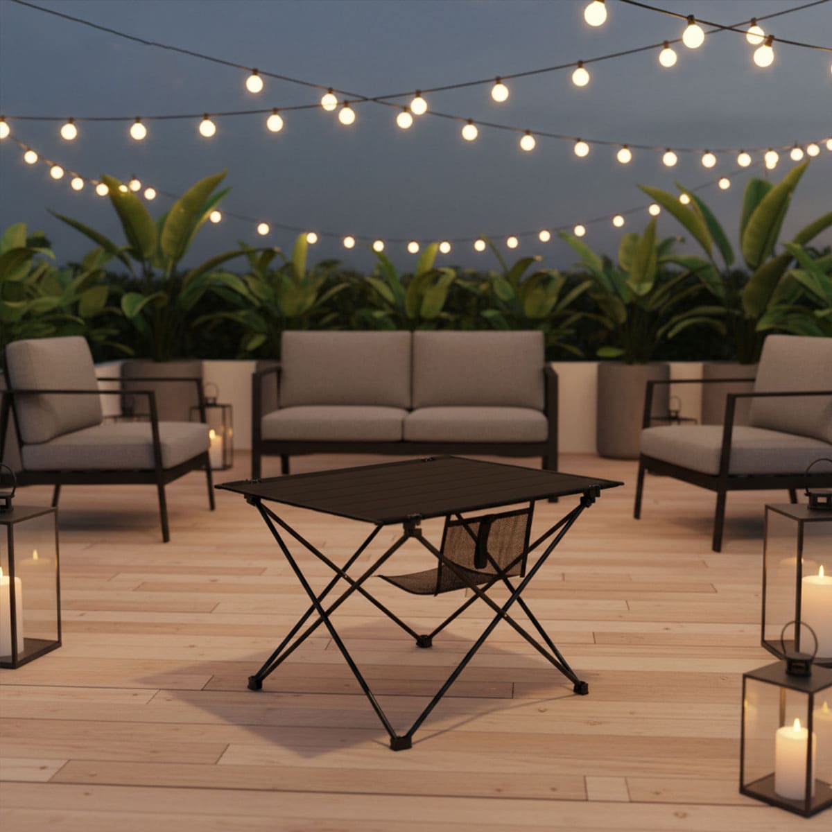 Folding Outdoor Aluminum Camping Table