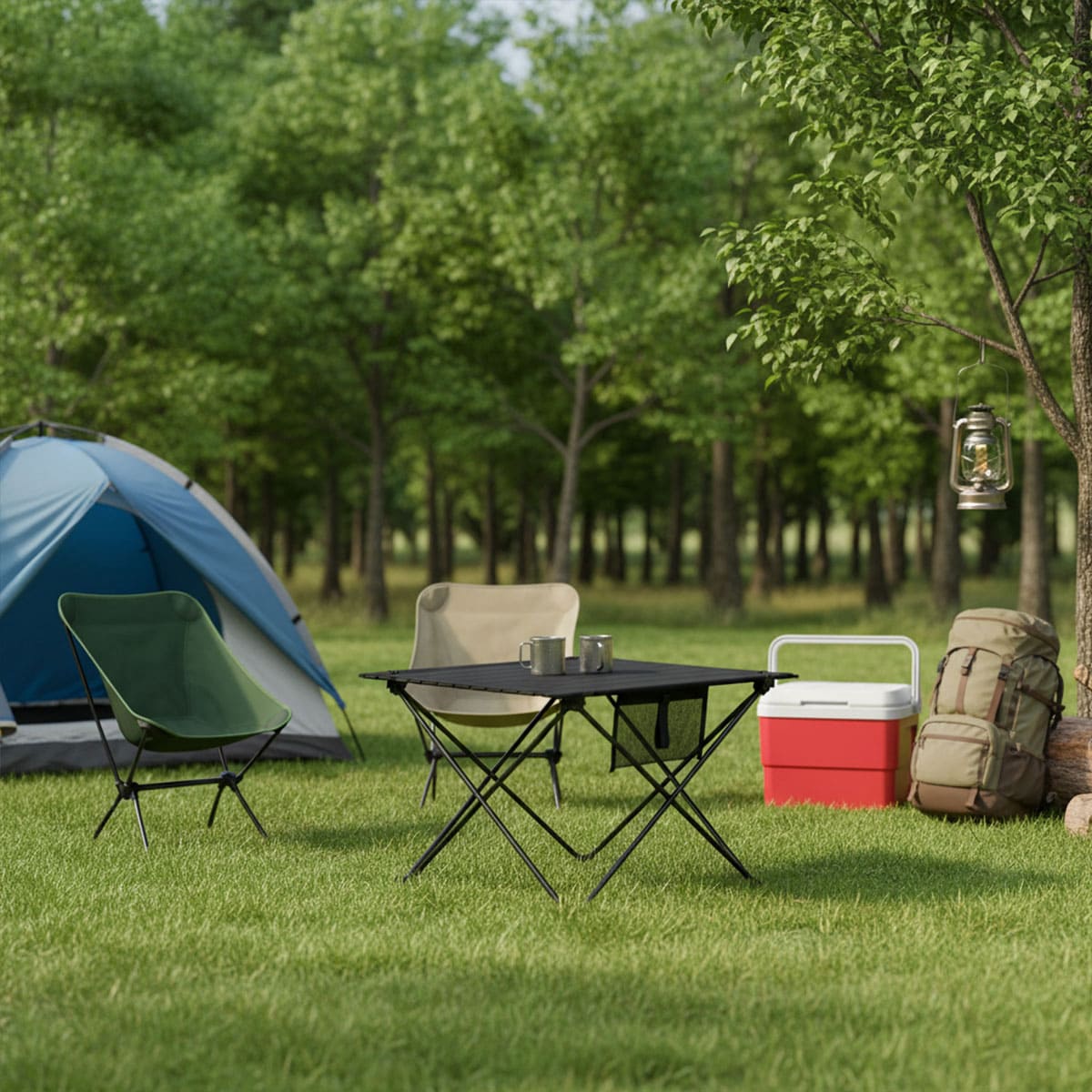 Folding Outdoor Aluminum Camping Table