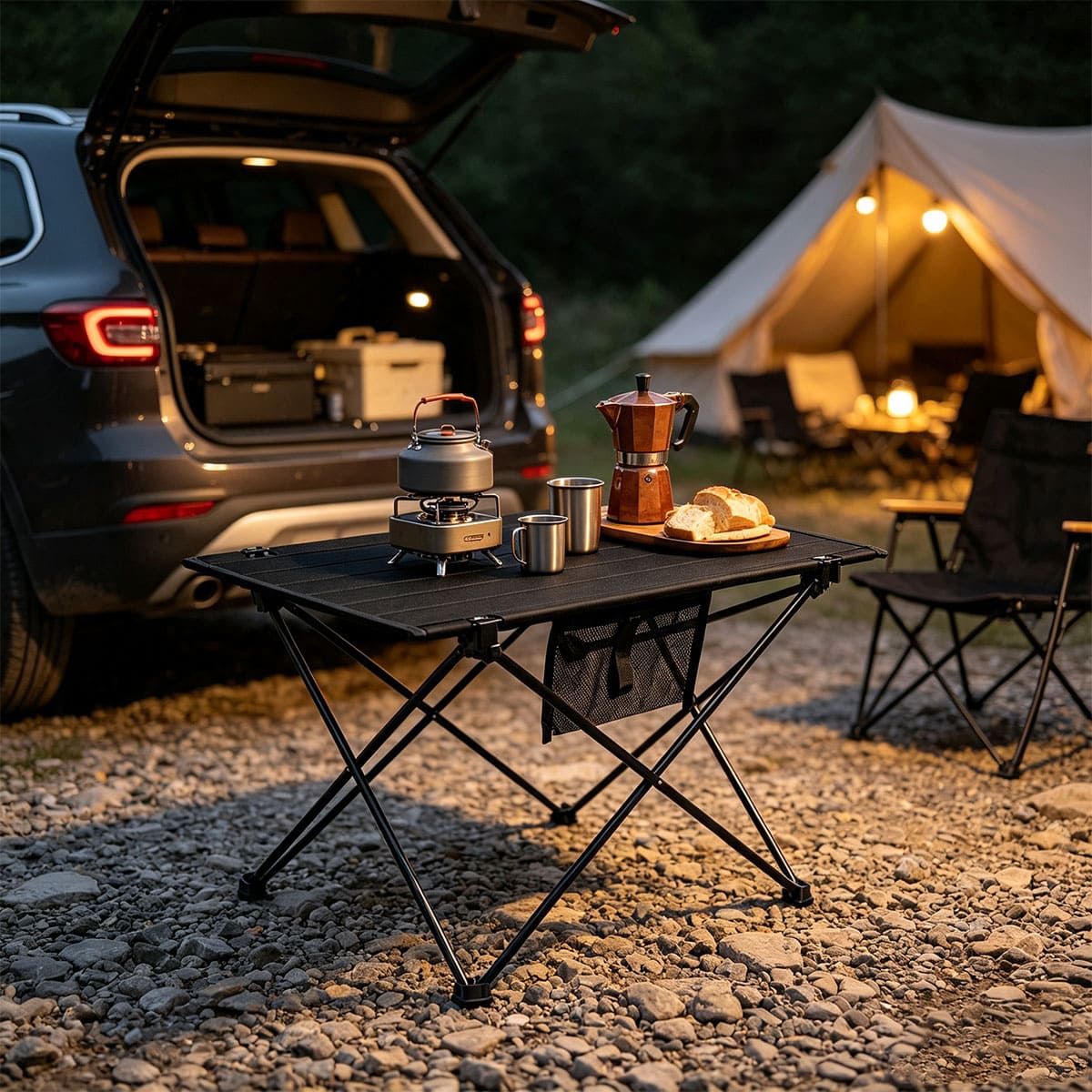 Folding Outdoor Aluminum Camping Table