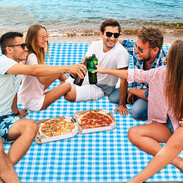 Outdoor Oxford Picnic Blanket Foldable Mat