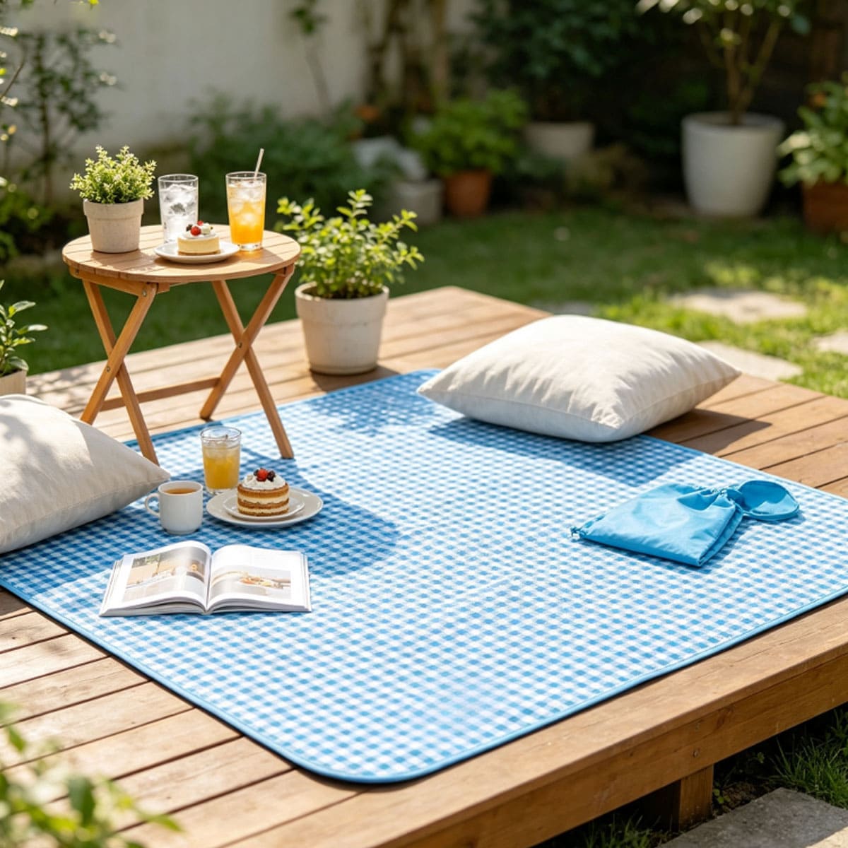 Outdoor Oxford Picnic Blanket Foldable Mat