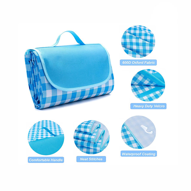Outdoor Oxford Picnic Blanket Foldable Mat