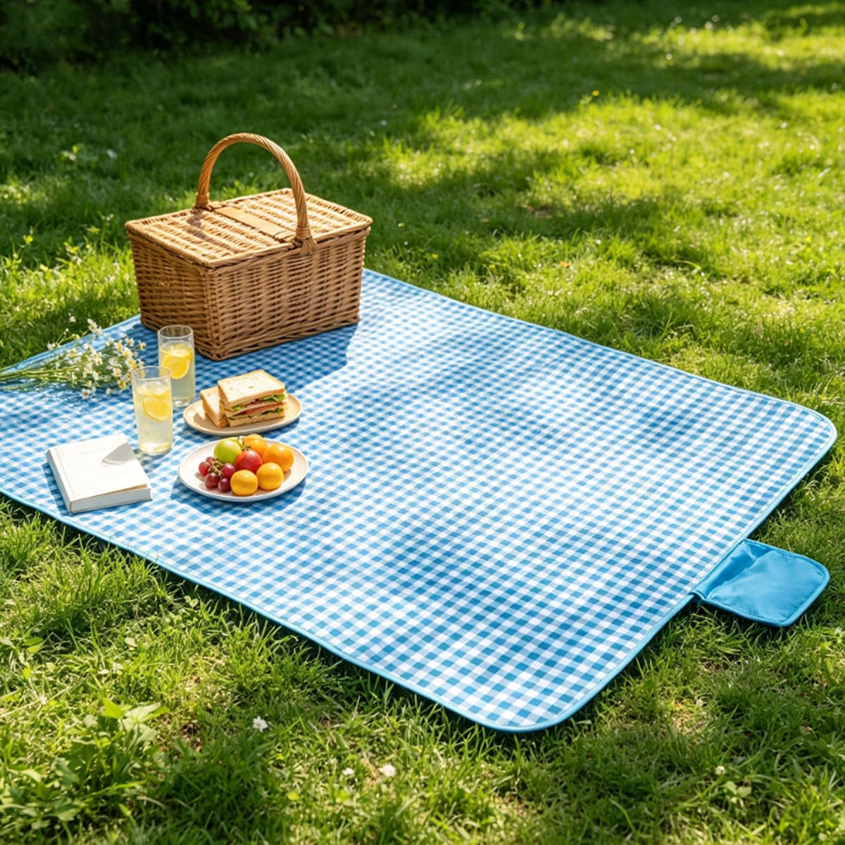 Outdoor Oxford Picnic Blanket Foldable Mat