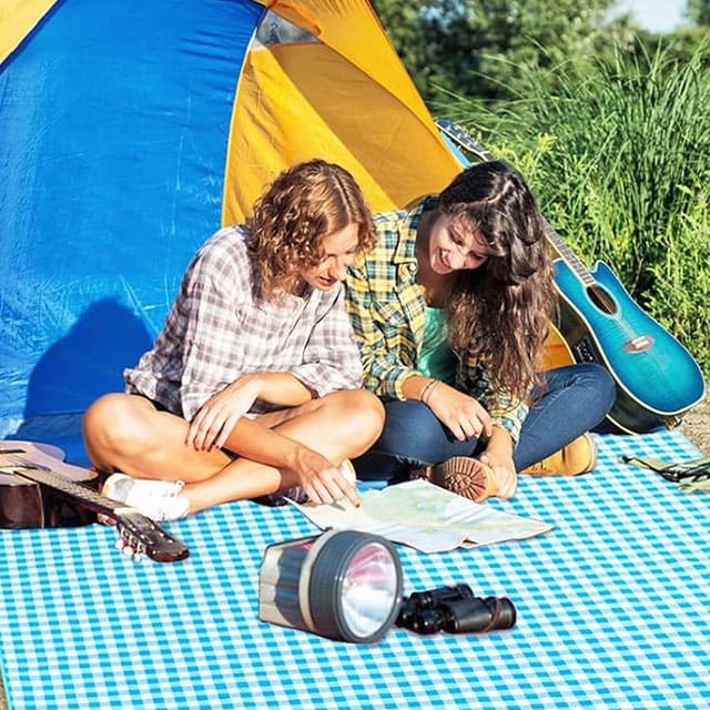Outdoor Oxford Picnic Blanket Foldable Mat