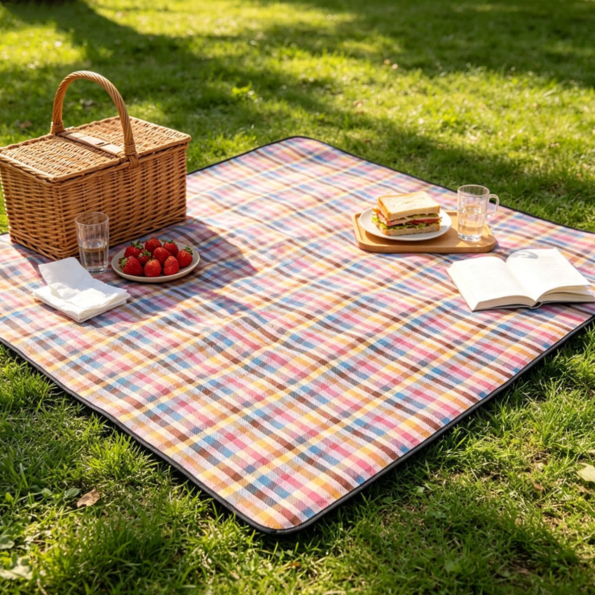 Portable Picnic Blanket for Beach Camping Hiking