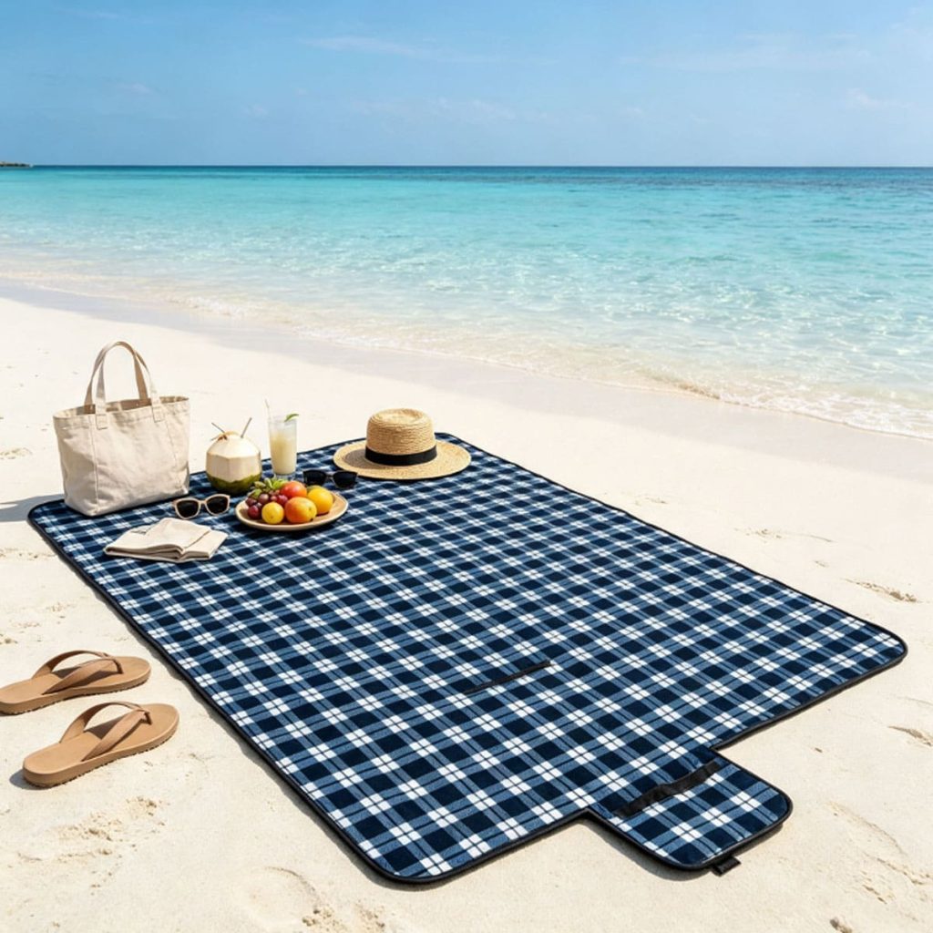 Camping Blanket, Waterproof with Carry Handle