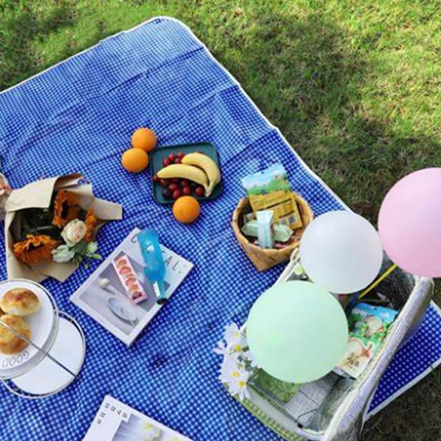 Sand Proof and Waterproof BBQ Picnic Blanket Mat