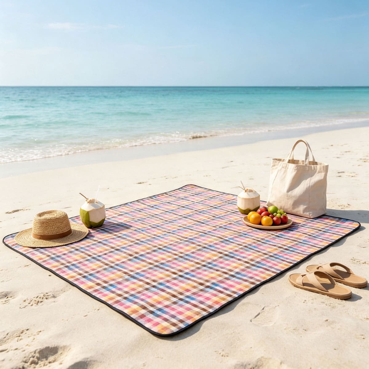 Portable Picnic Blanket for Beach Camping Hiking