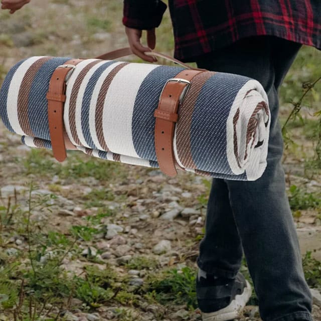 Outdoor Beach Mat Carry Strap for Camping