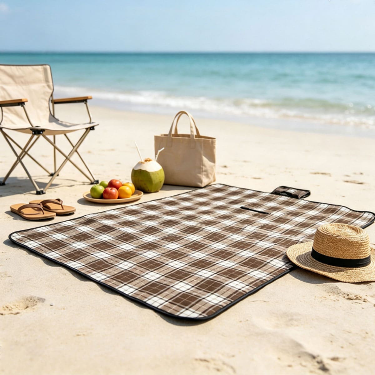 Outdoor Portable Folding Camping Beach Picnic Mat