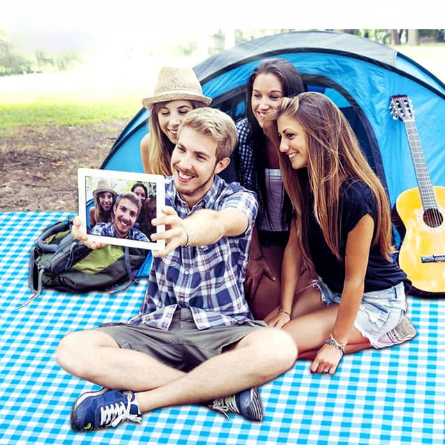 Outdoor Oxford Picnic Blanket Foldable Mat