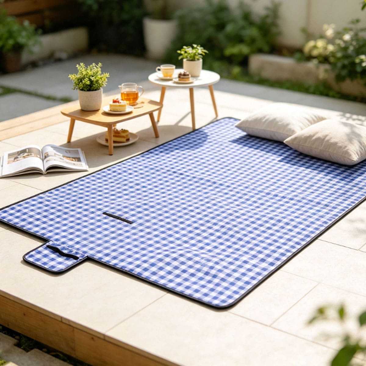 Sand Proof and Waterproof BBQ Picnic Blanket Mat