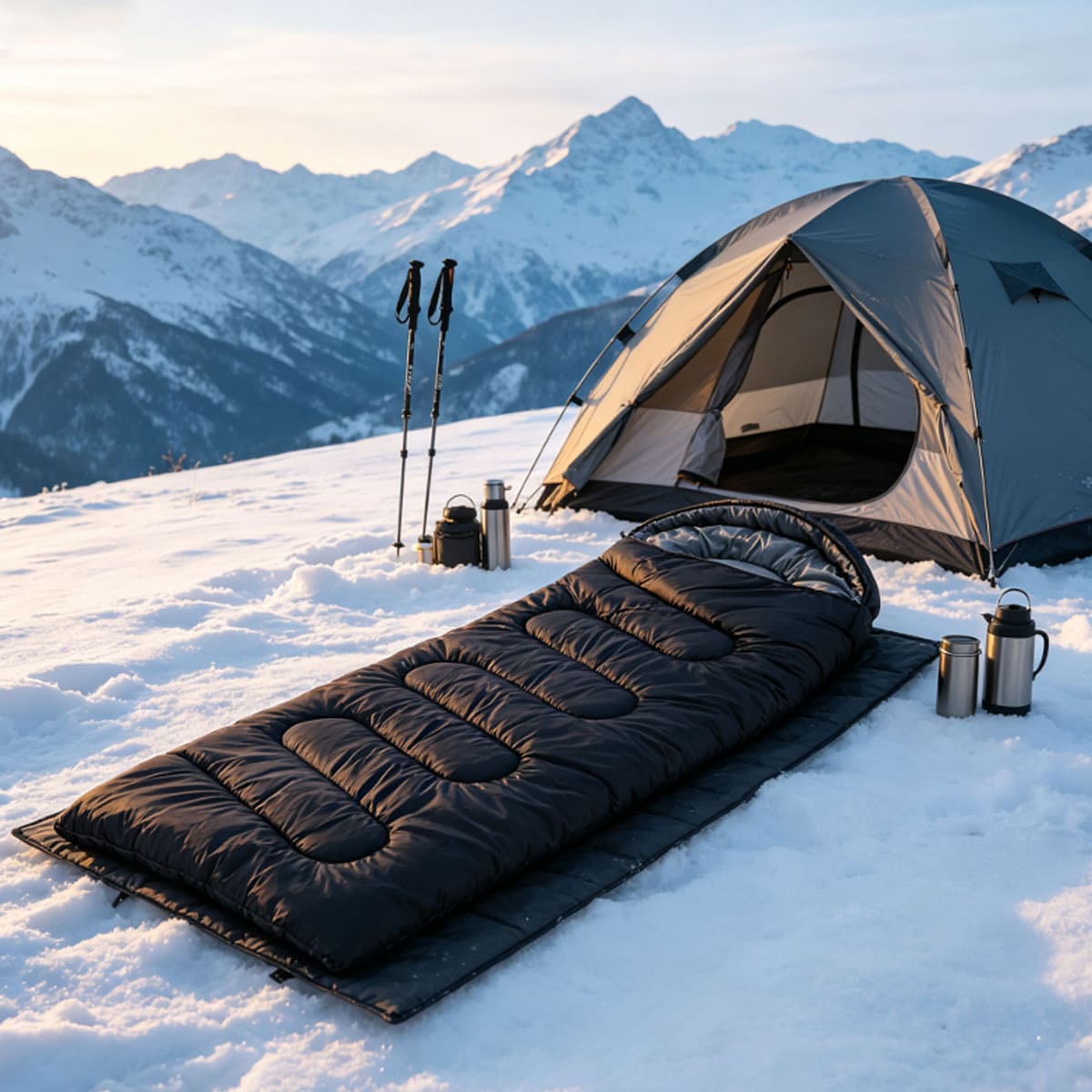 Lightweight 3 Season Envelope sleeping bag