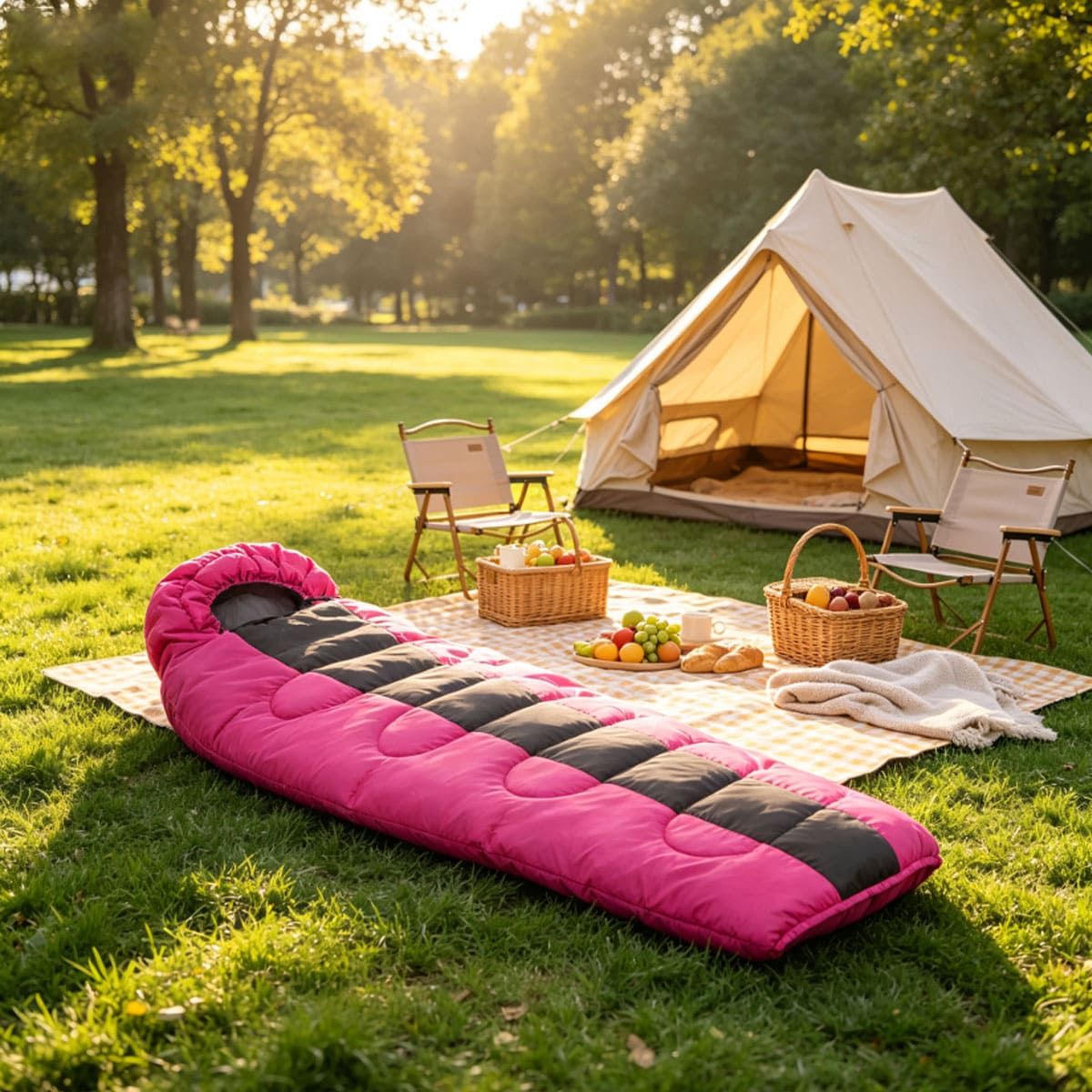 4-season adult backpack sleeping bag