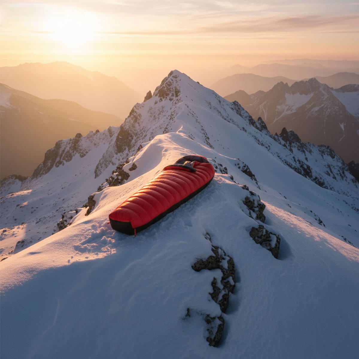 Portable Camping Colored Envelope Sleeping Bag