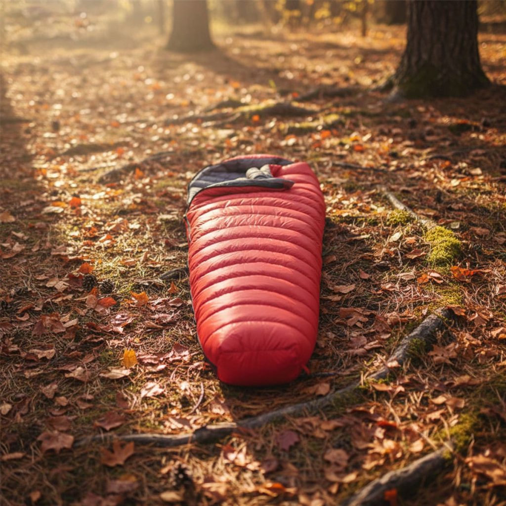 Portable Camping Colored Envelope Sleeping Bag