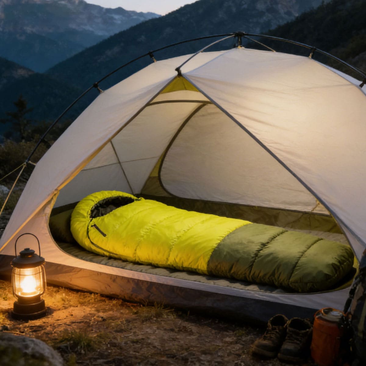 Outdoors adult mummy Sleeping Bag