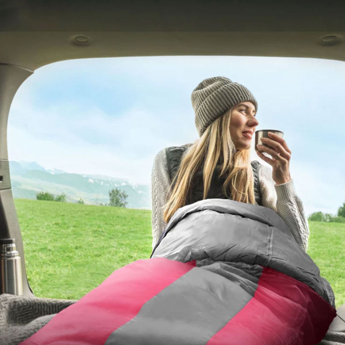 4-season adult backpack sleeping bag