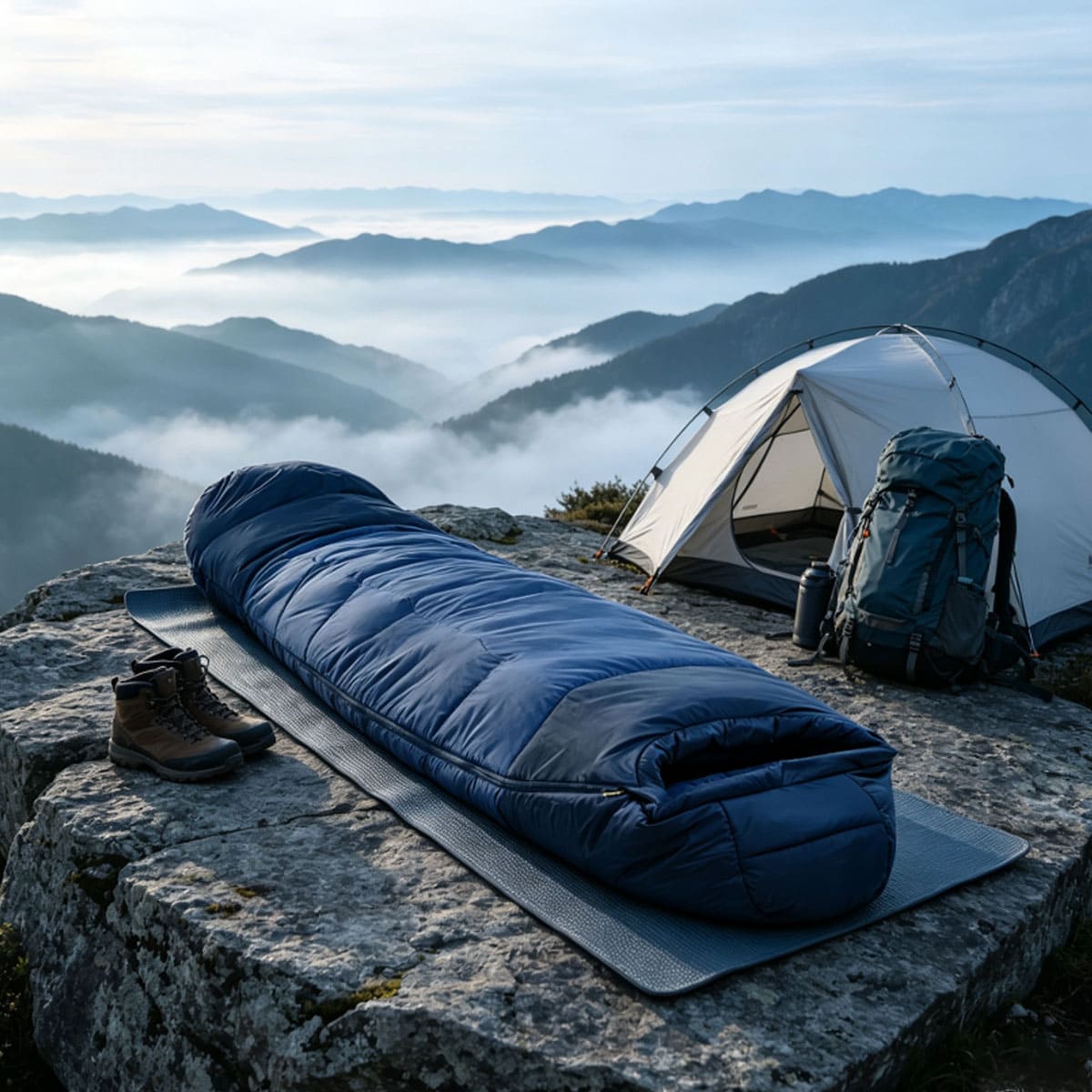 Mummy-style Duck Down Sleeping Bag