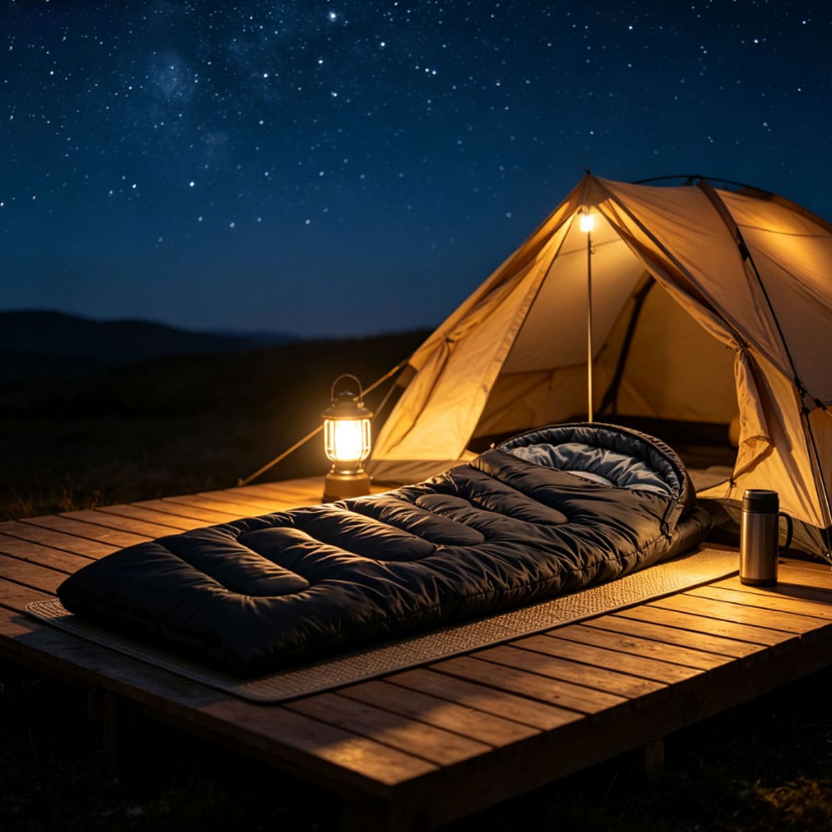 Lightweight 3 Season Envelope sleeping bag