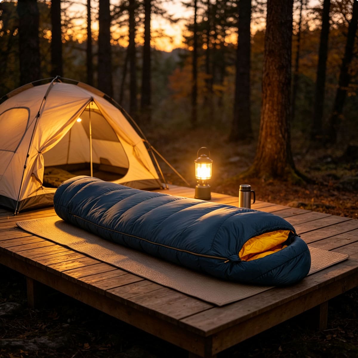 Mummy Style Waterproof Winter Sleeping Bag