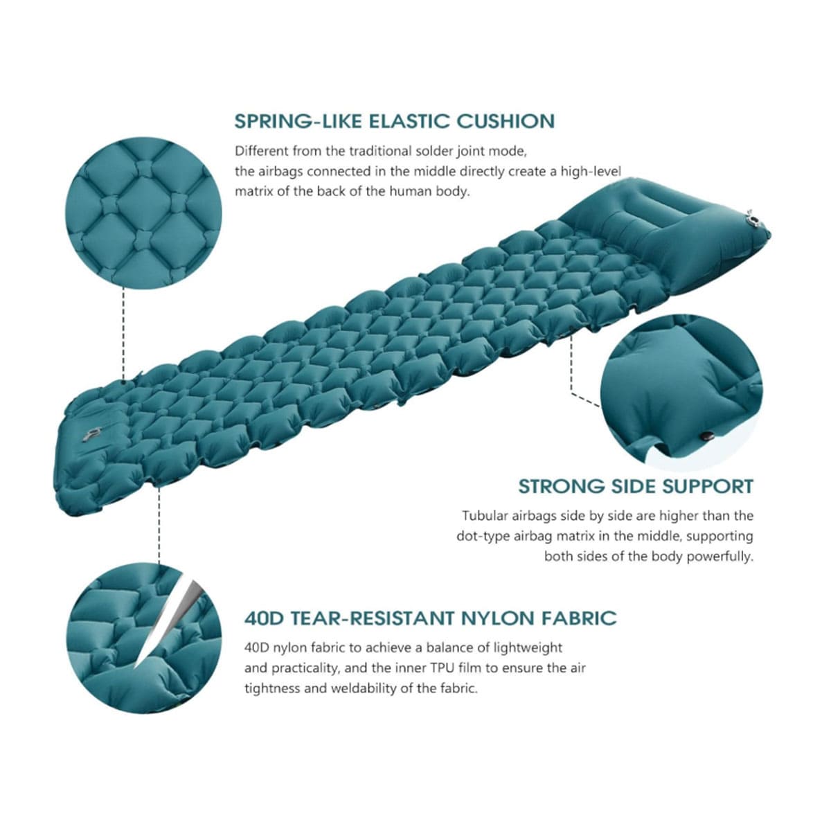 Portable Ultralight Inflatable Sleeping Mat