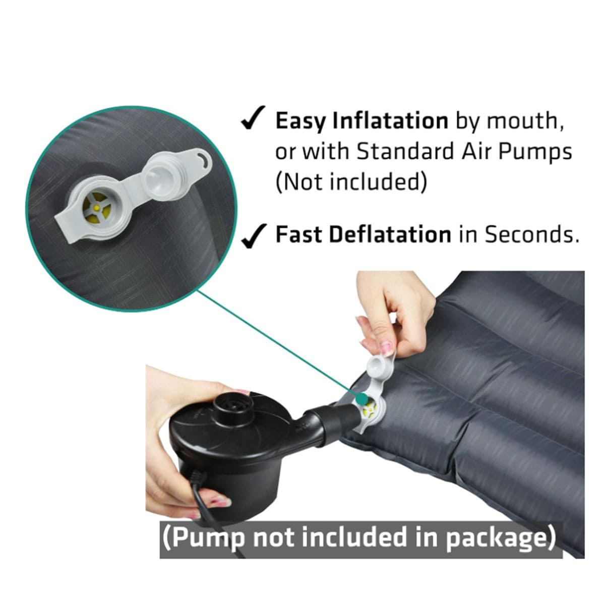 Inflatable Hammock Sleeping Pad